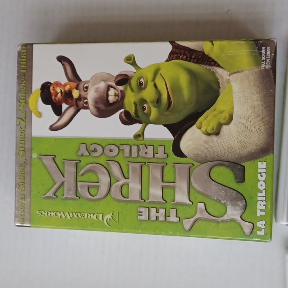 4/$80 The Shrek Trilogy - 3 DVDs Box Set